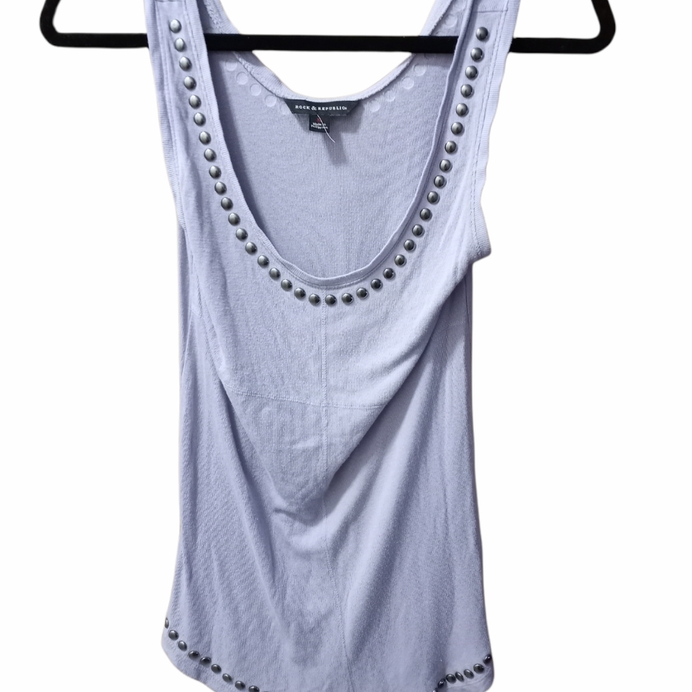 Rock & Republic Tank Top Studded Size M
